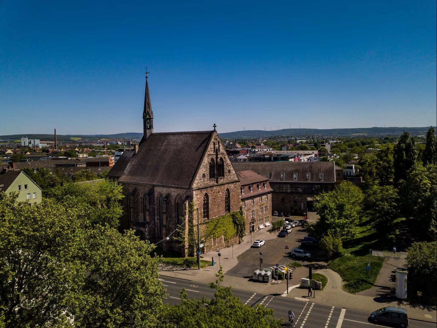 Blick auf den Renthof in Kassel