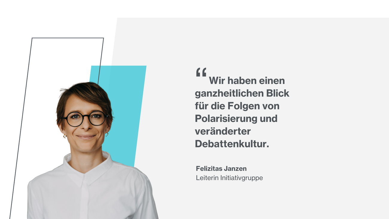 Zitat Felizitas Janzen, Leiterin der Initiativgruppe