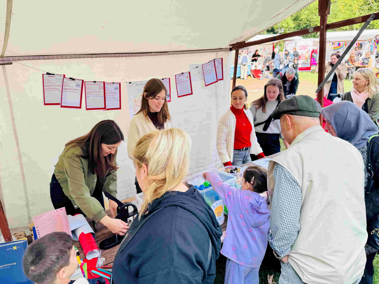 Prognos Stand in Aktion