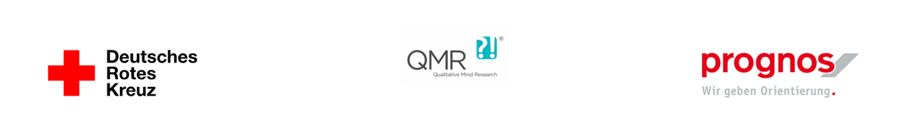 Logoreihe DRK, QMR, Prognos