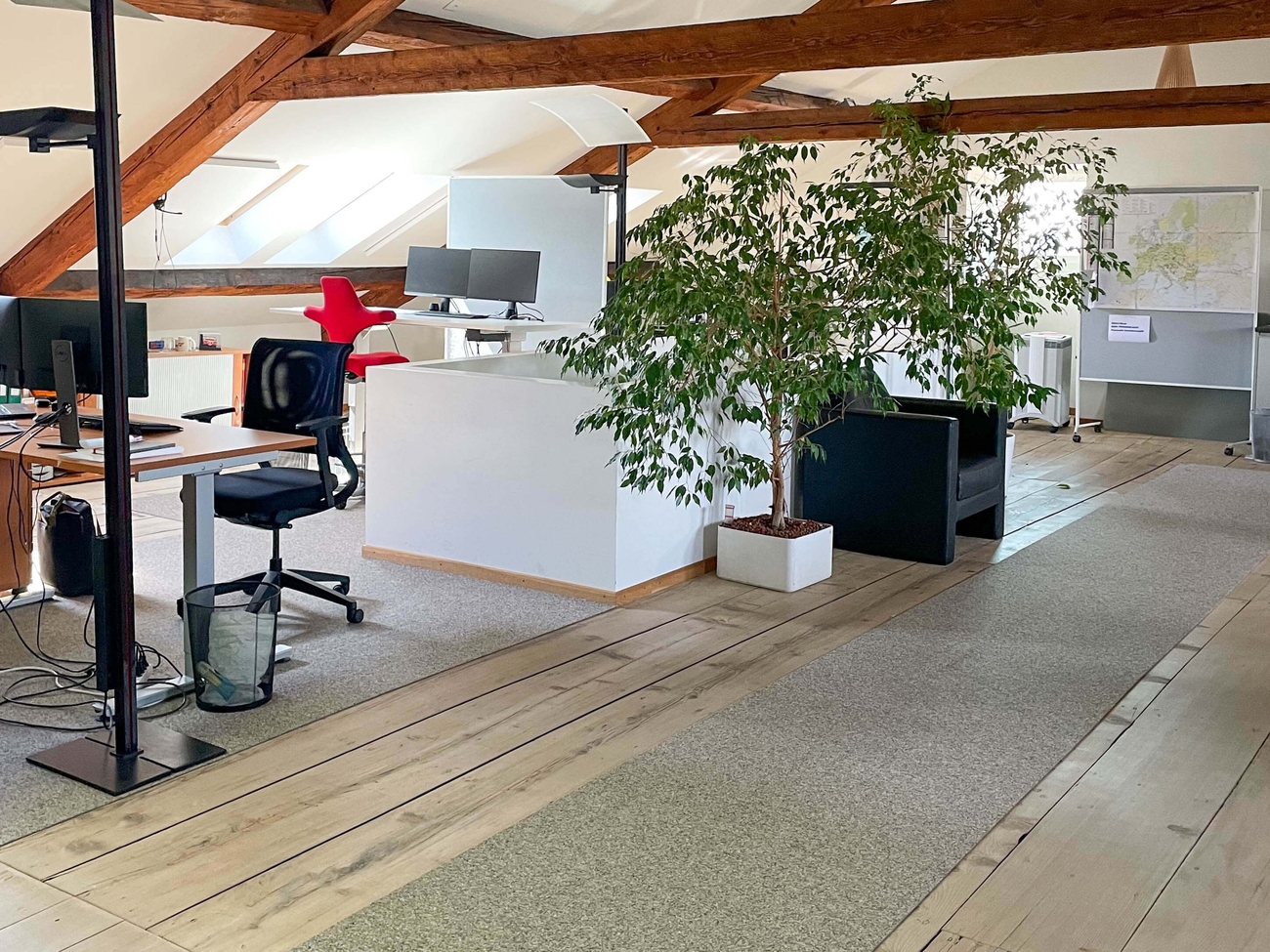 Basel: Unser Dachgeschoss mit Loft-Charakter