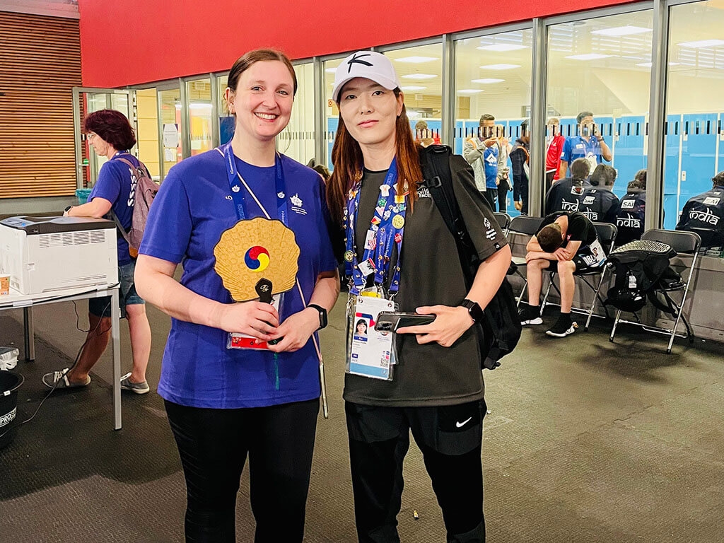 Volunteers bei den Special Olympics 2023