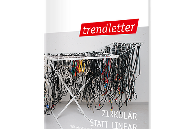 Cover des trendletters "Zirkulär statt linear"