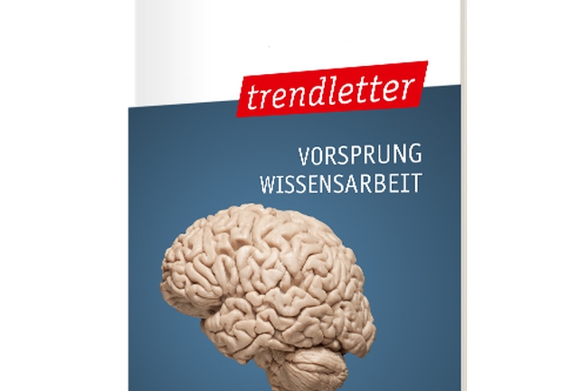 Titelbild Prognos trendletter Vorsprung Wissensarbeit