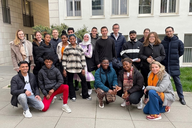 Bewerbungstraining mit Gefluechteten in Muenchen