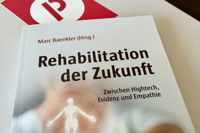 Das Cover des Buches "Rehabilitation der Zukunft".