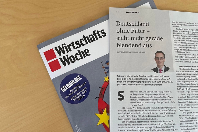 Beitrag Wirtschaftswoche Michael Böhmer