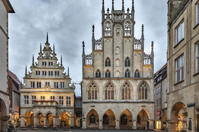 Das Rathaus in Münster