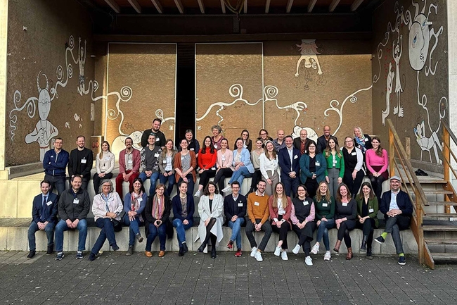 Gruppenfoto vom Vernetzungstreffen Smarte.Land.Regionen in Lörrach