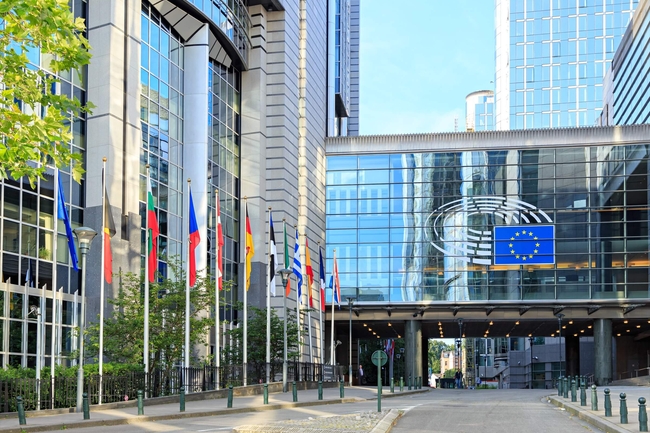 Europäische Parlament in Brüssel