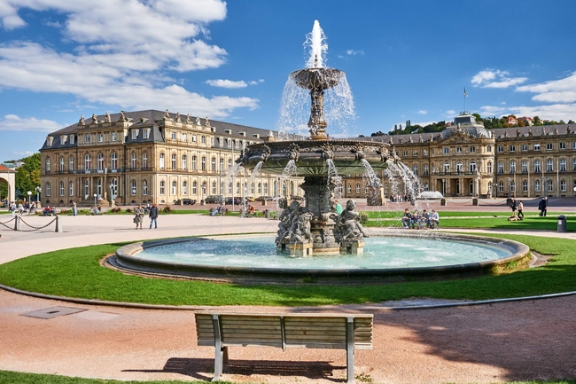 Schlossplatz in Stuttgart