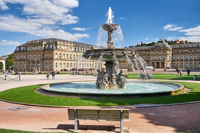 Schlossplatz in Stuttgart