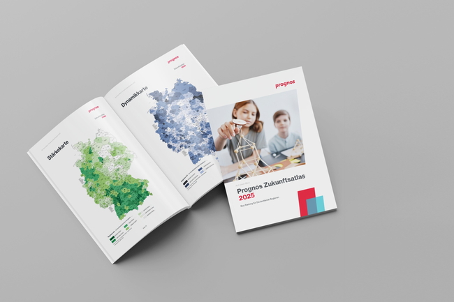 Mockup Broschüre Zukunftsatlas 2025