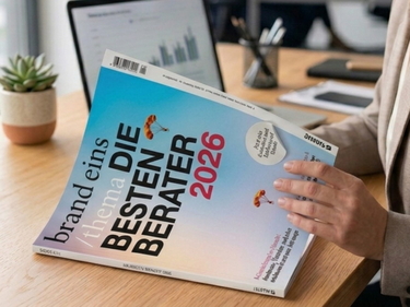 Cover der Zeitung von BrandEins