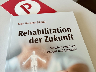 Das Cover des Buches "Rehabilitation der Zukunft".