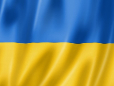 Ukrainische Flagge