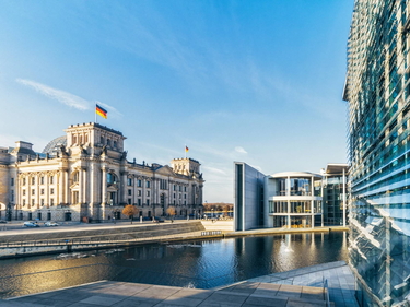 Bundestag und weitere Regierungsgebäude