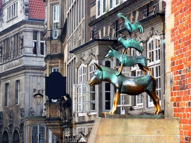 Statue der Bremer Stadtmusikanten