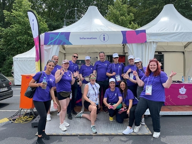 Volunteers bei den Special Olympics 2023