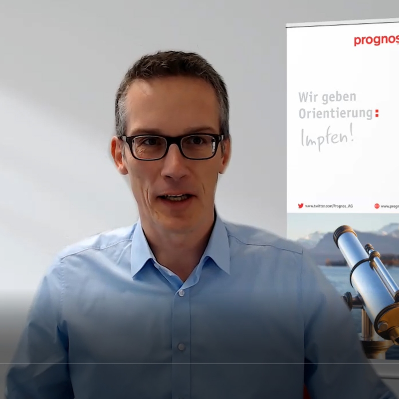 Dr. Michael Böhmer bei einem Online-Expertentalk 2022
