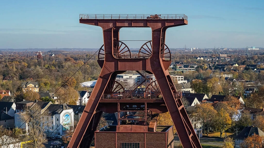 Zeche im Ruhrgebiet