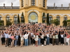 Gruppenbild vor der Orangerie in Kassel 