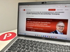 Blick auf Laptop der einen Gastartikel von Christian Böllhoff für Table.Briefings zeigt 