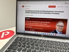 Blick auf Laptop der einen Gastartikel von Christian Böllhoff für Table.Briefings zeigt 