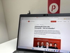 Blick auf Laptop der einen Kolumne von Michael Böhmer für Table.Briefings zeigt 