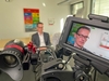 Dr. Michael Böhmer beim Dreh mit dem ZDF, München 2022