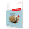 Cover des Prognos Magazins trendletter, Ausgabe 02/2020 zum Thema Resilienz.