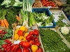 Gemüse auf dem Markt