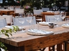 Gedeckter Tisch im Restaurant